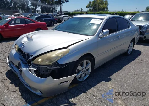 2005 Lexus Es 330 from USA, damaged, VIN JTHBA30G955076006
